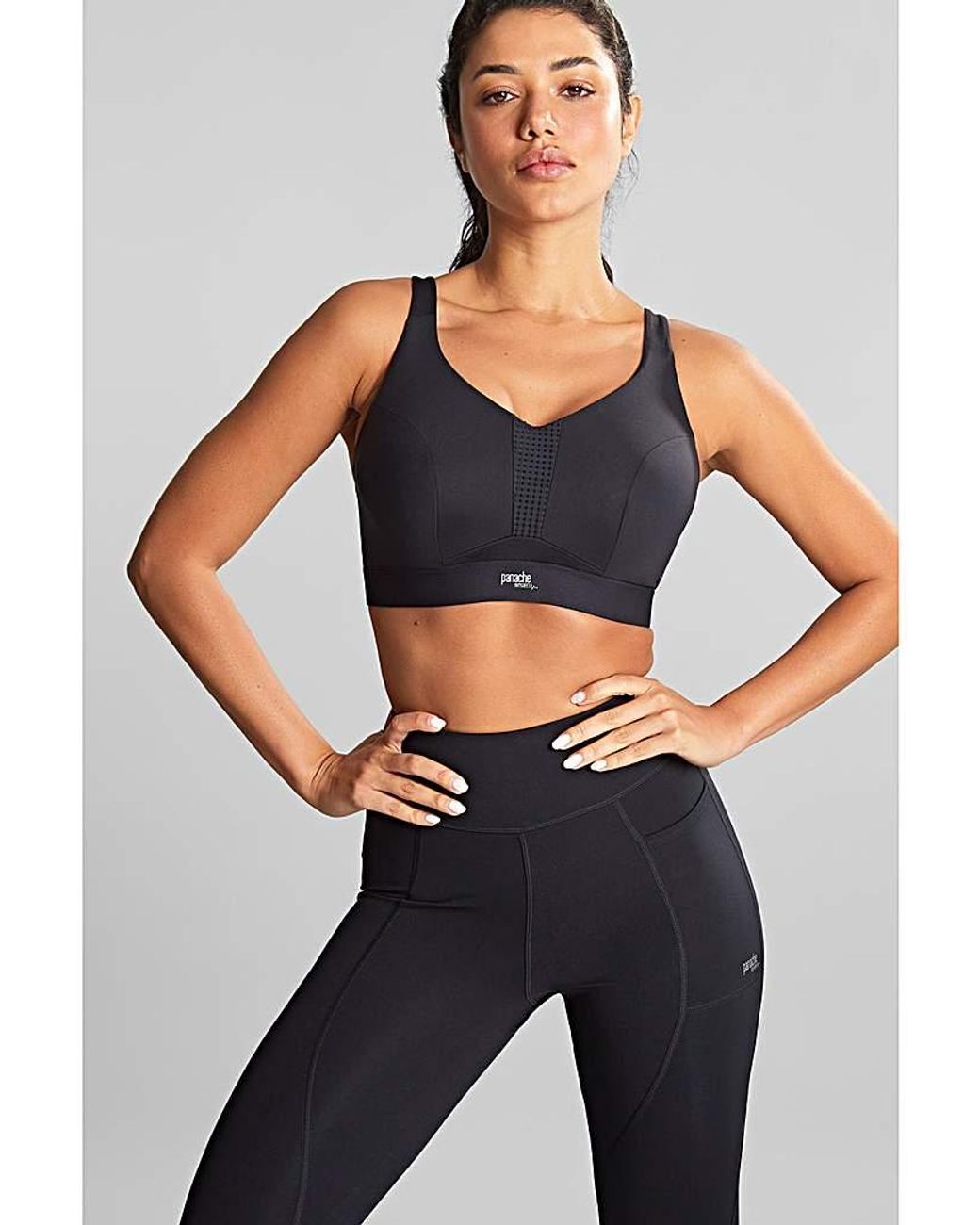 Panache Gray Endurance Wired Sport Bra