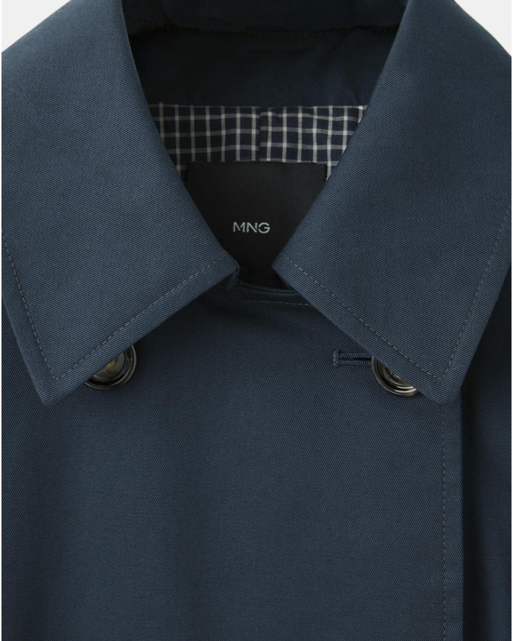 Mango Blue Trenchcoat Polaris