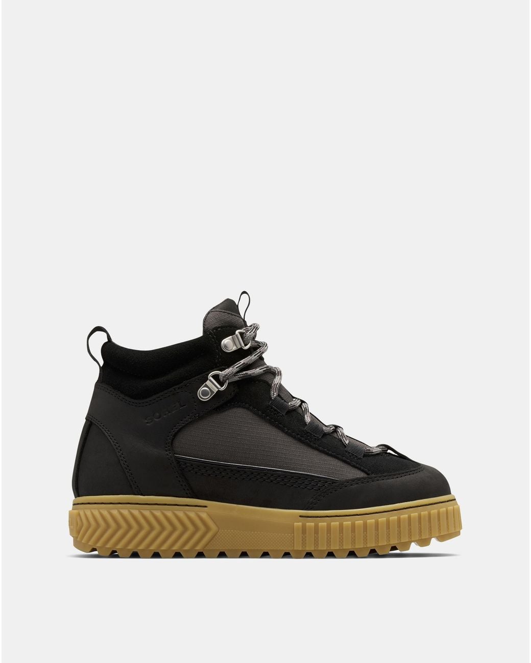 Sorel Black Ona Ave Waterproof Peak Boot