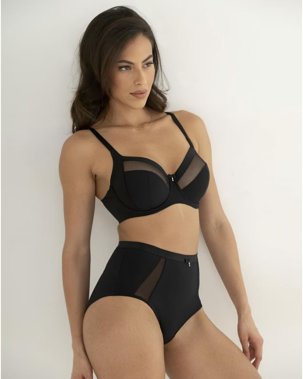 Pour Moi Black Viva Luxe Full Cup Bra