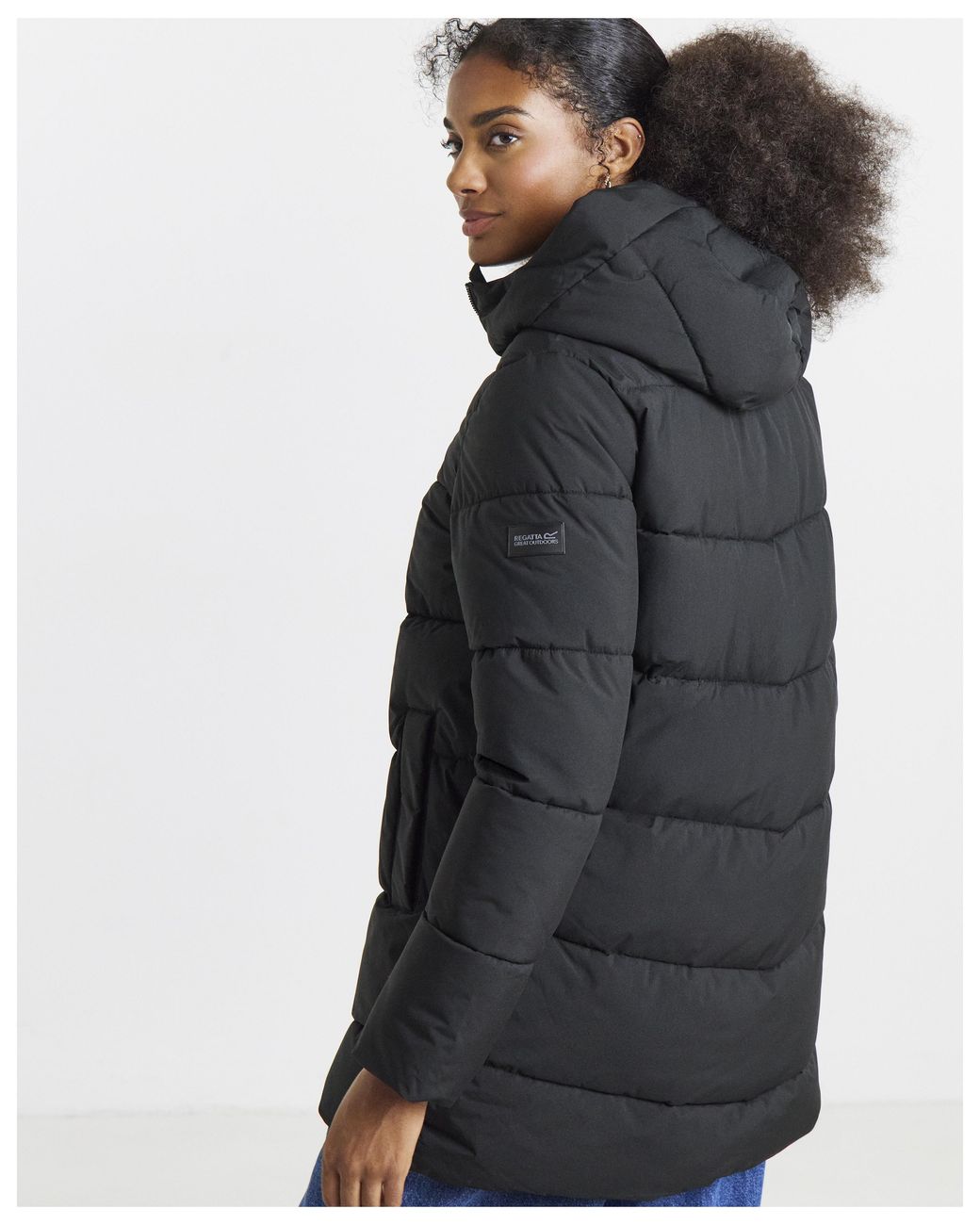 Regatta Black Faye Coat