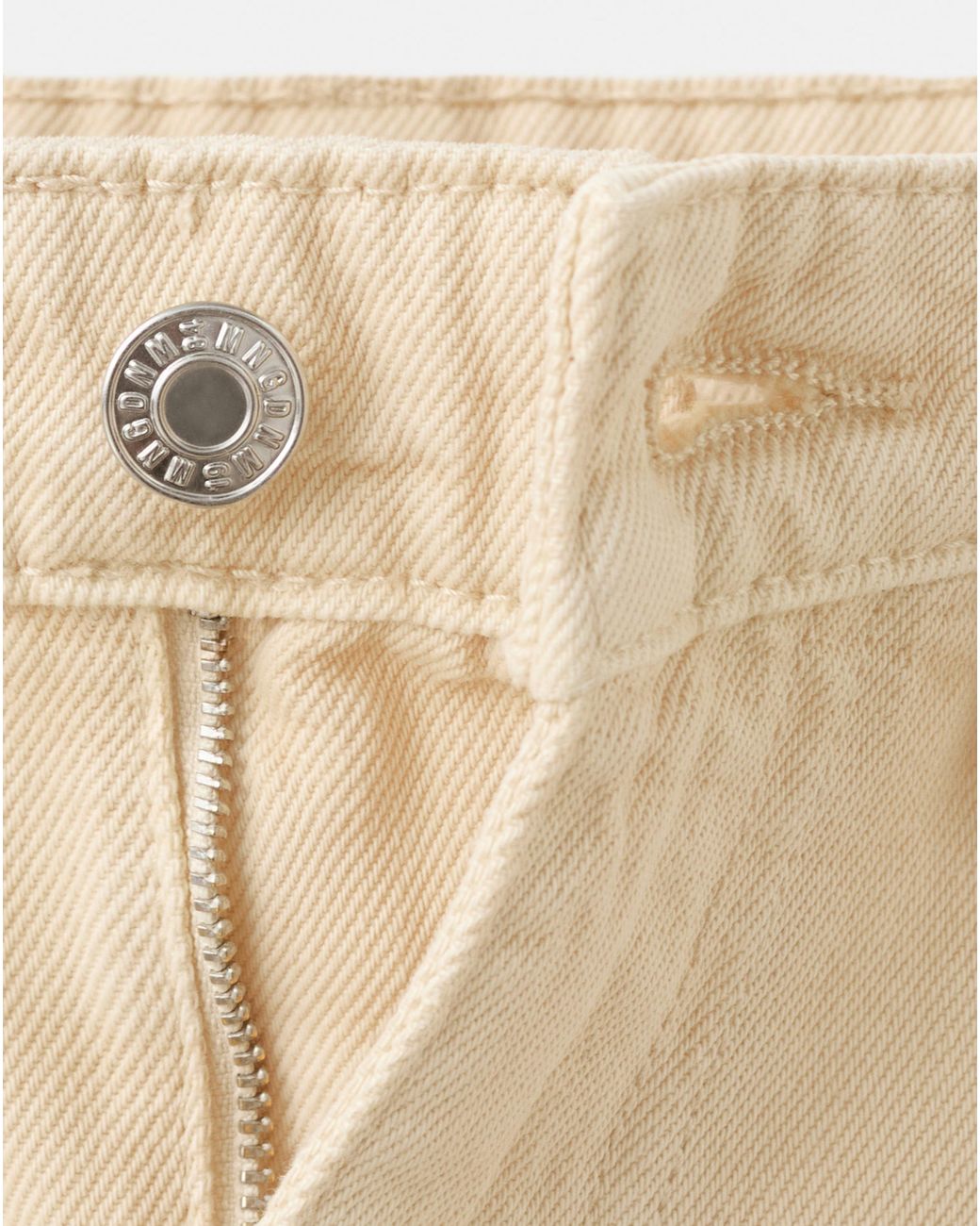 Mango Natural Wide Leg Jean