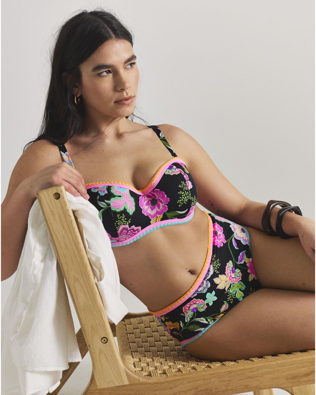 Figleaves Multicolor High Waist Bikini Brief