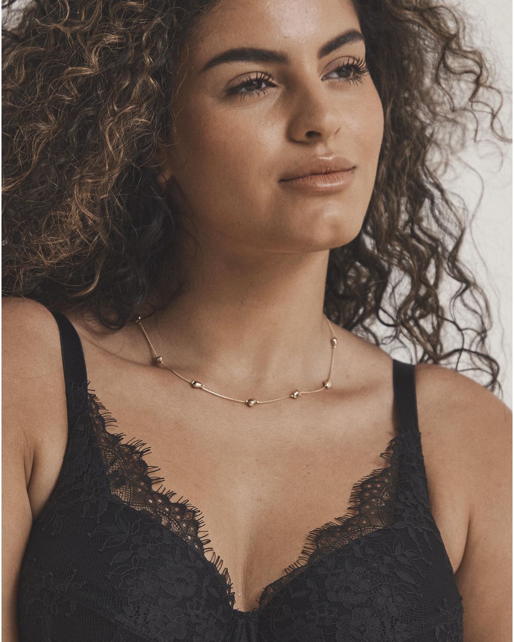 Pretty Secrets Black Full Cup Lace Padded Bra