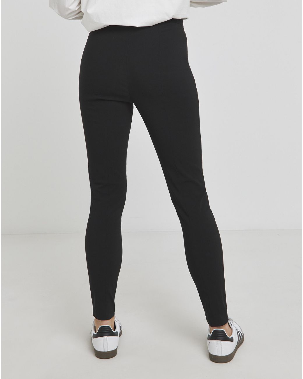 Simply Be Black Bengaline Skinny Super Stretch Trousers