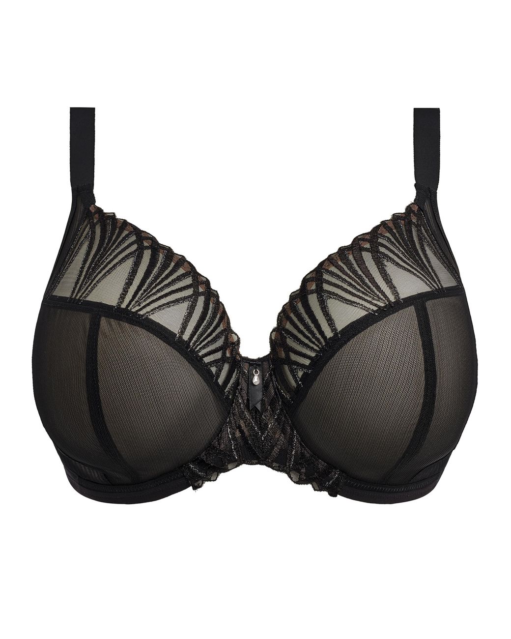 Elomi Black Reja Plunge Wired Bra