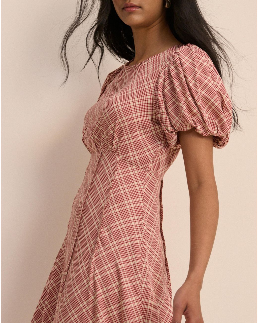 Nobody's Child Natural Nobodys Child Quinn Midi Dress