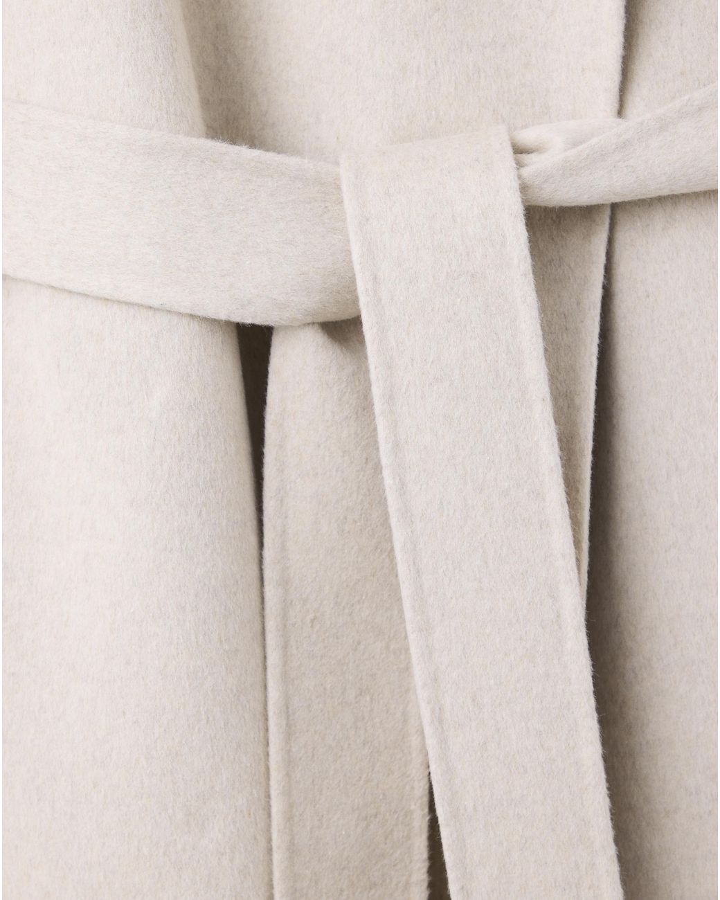 Mango White Coat Batin
