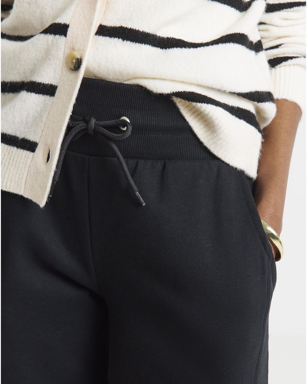 Simply Be Green Barrel Leg Jogger