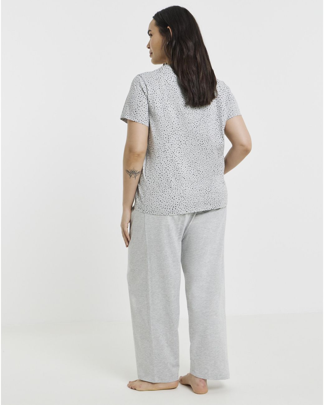 Pretty Secrets Gray Value 2 Pack Pyjamas