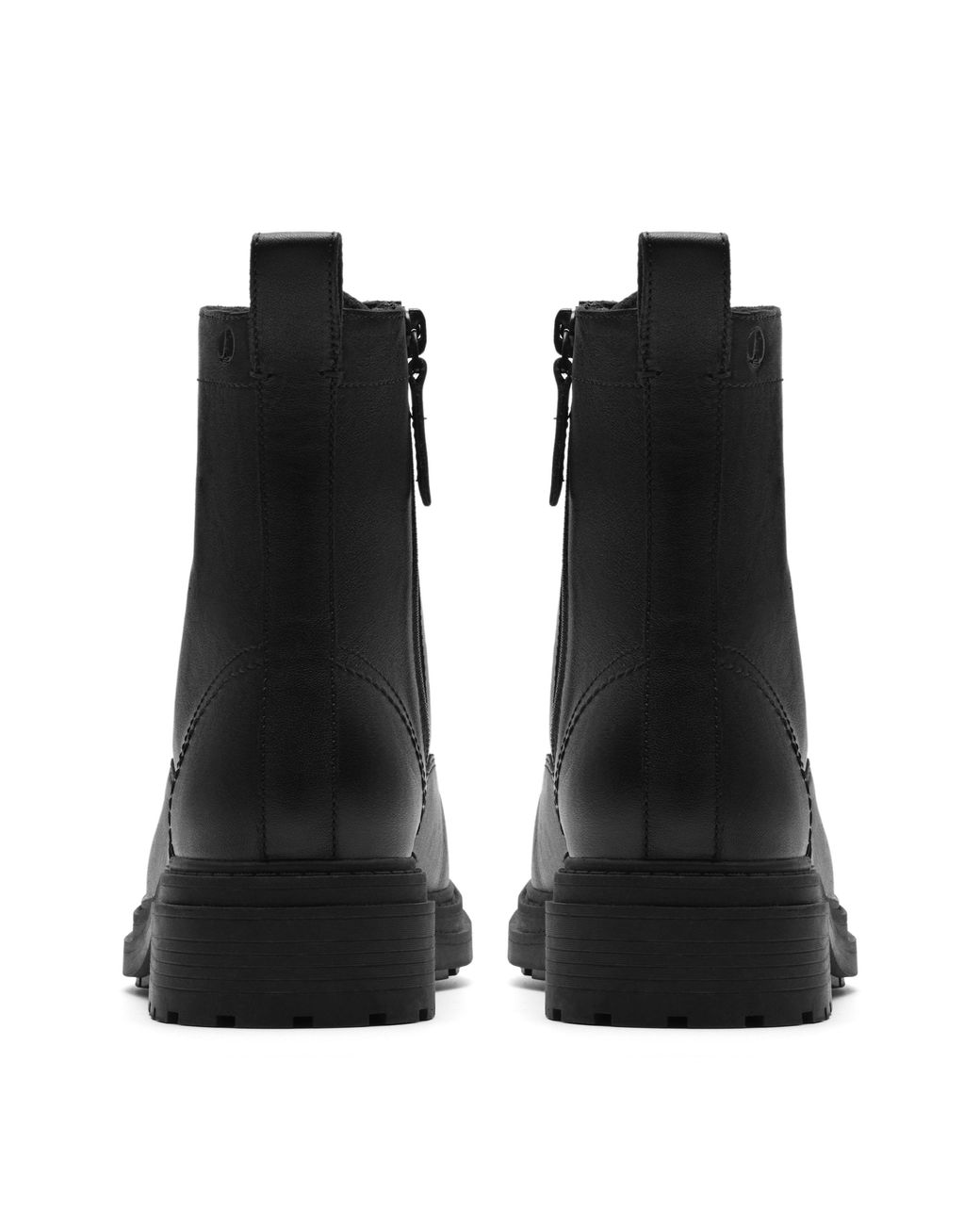 Clarks Black Lace Up Ankle Boot Wide