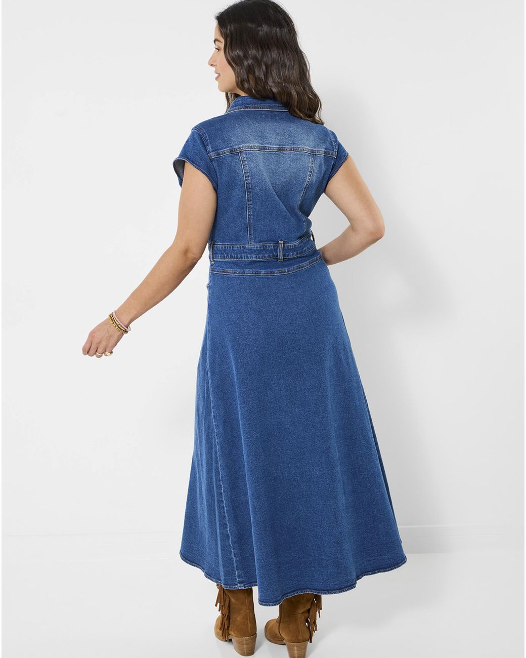 Joe Browns Blue Jb Sara Stretch Maxi Dress