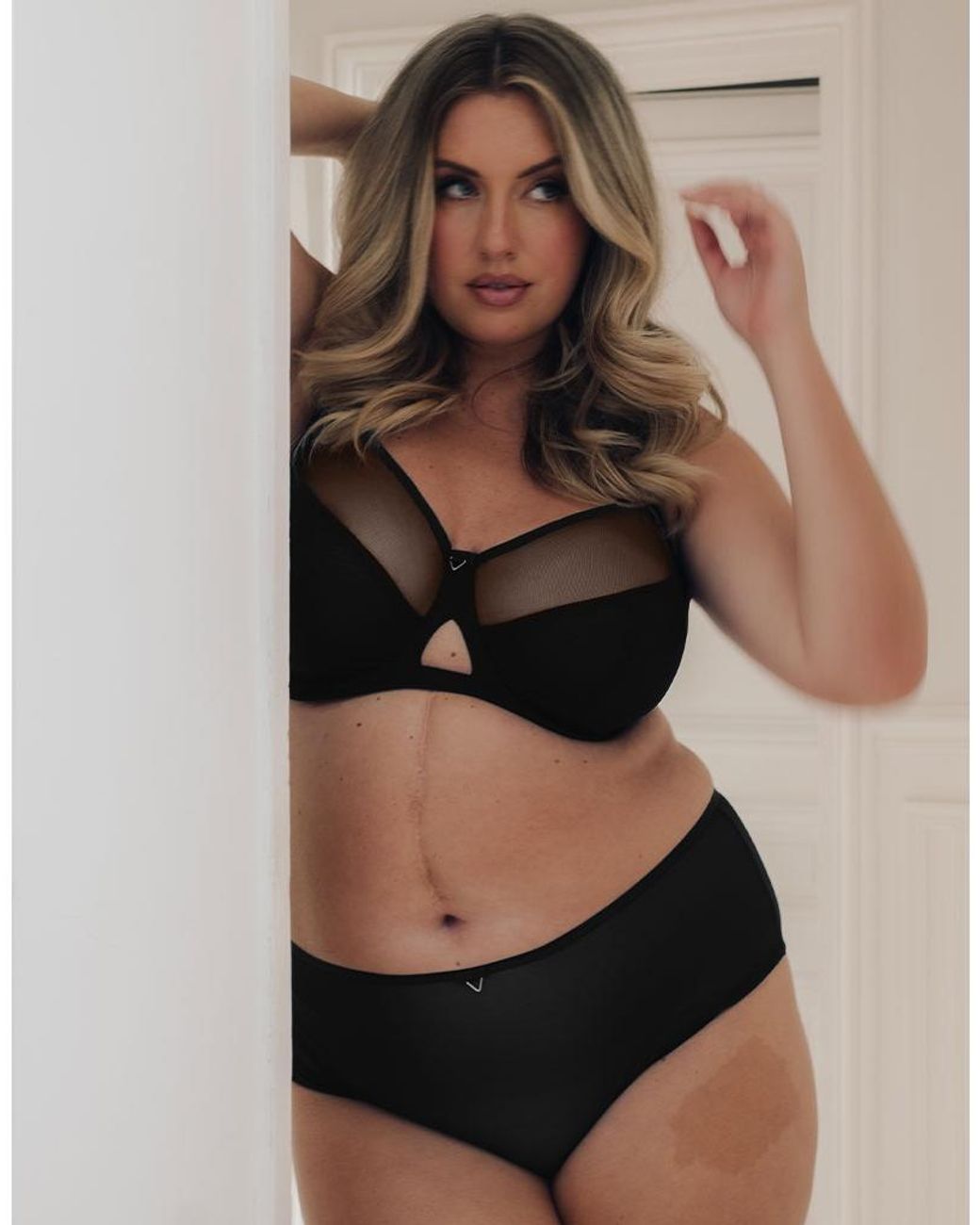 Curvy Kate Black Victory Balcony Wired Bra