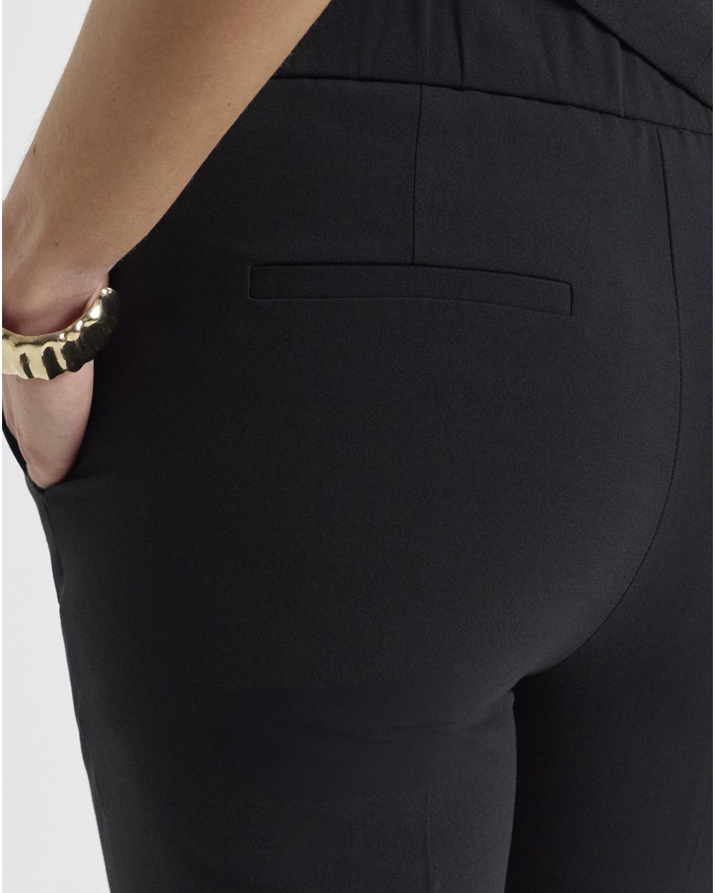 Simply Be White Magisculpt Tapered Leg Regular