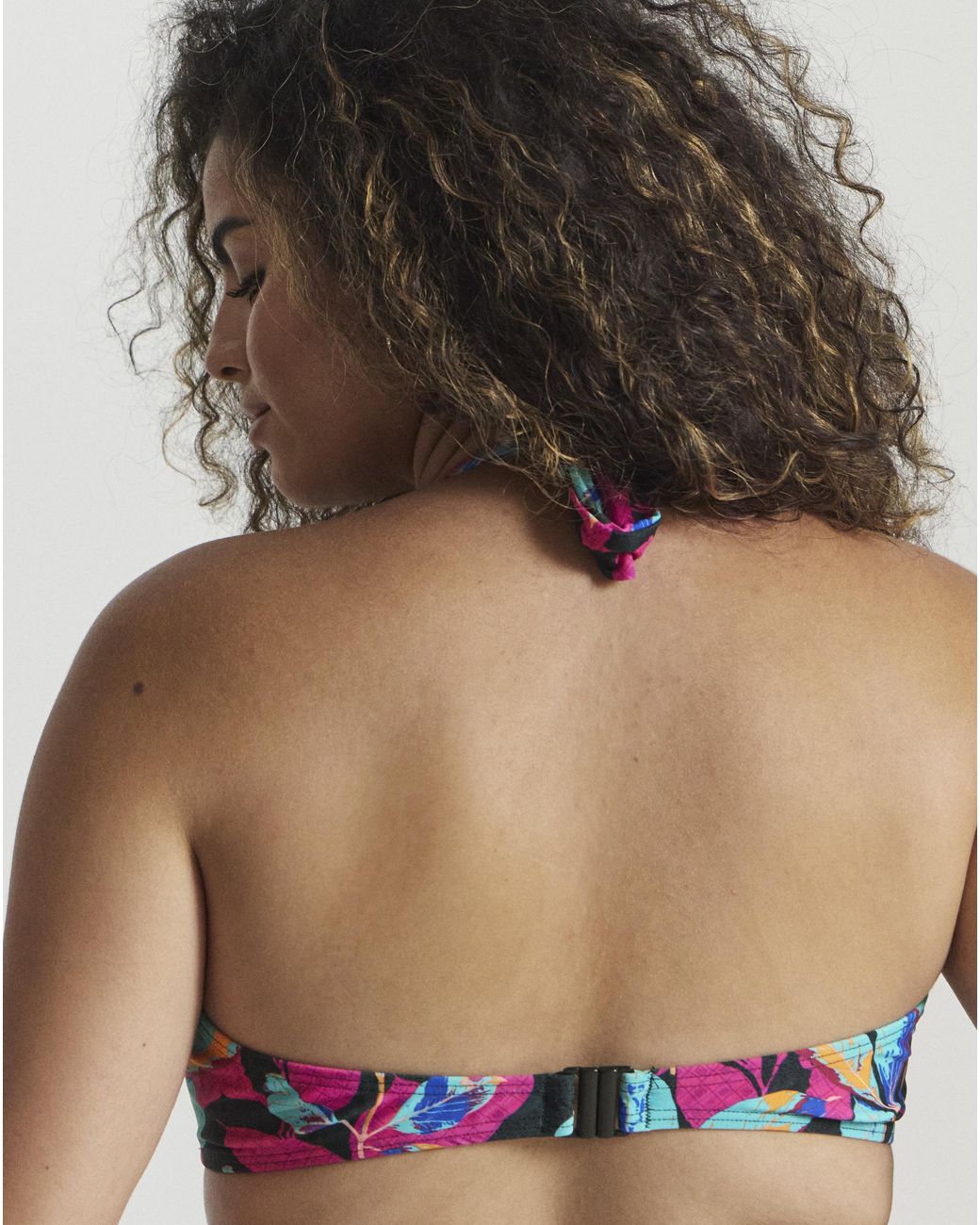 Joe Browns Blue Floral Bikini Top