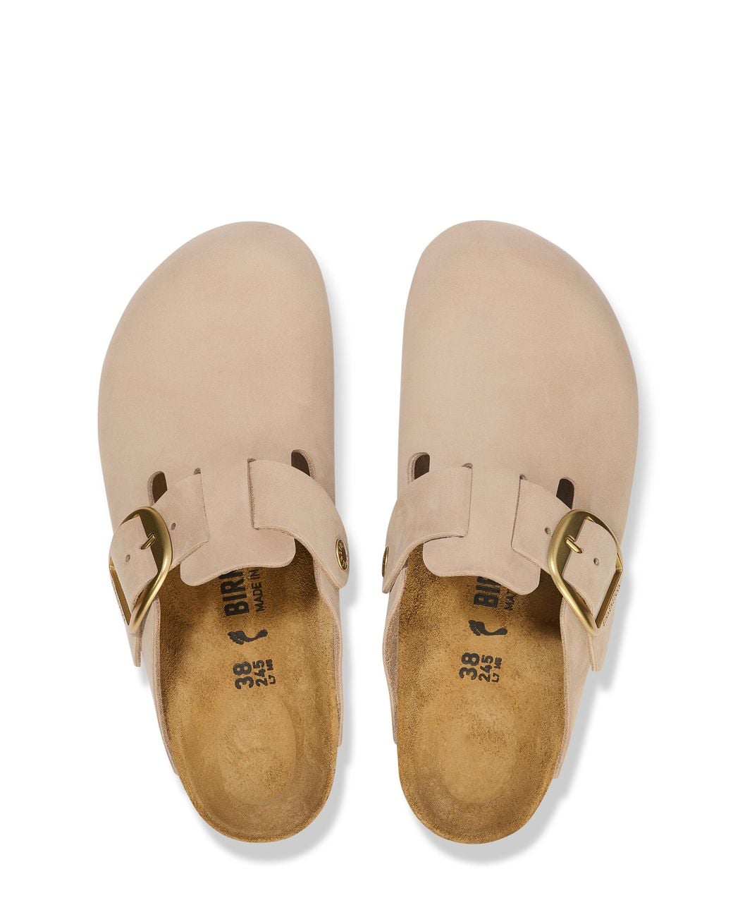 Birkenstock Natural Boston Big Buckle Sandals