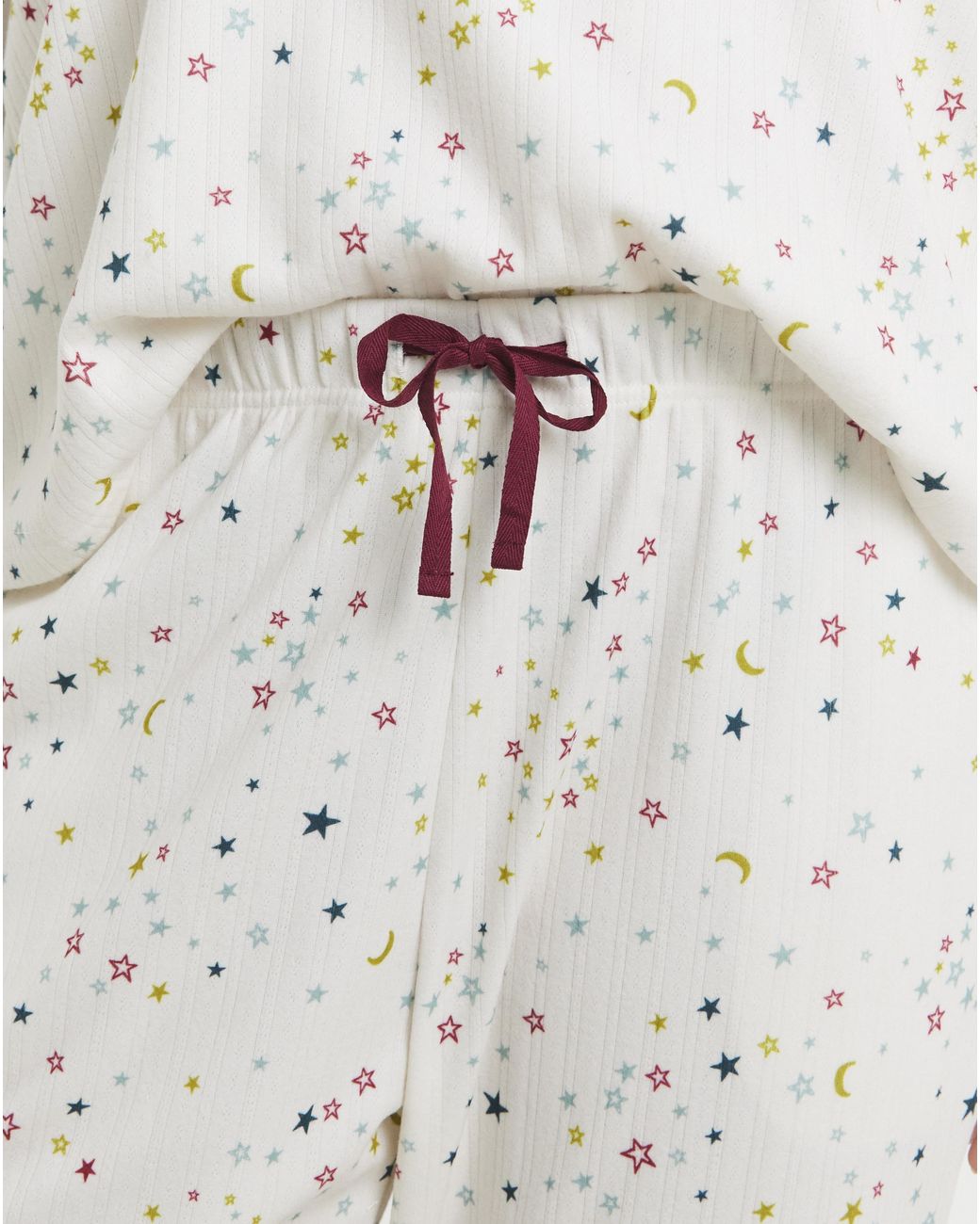 Pretty Secrets White Pointelle Soft Twosie