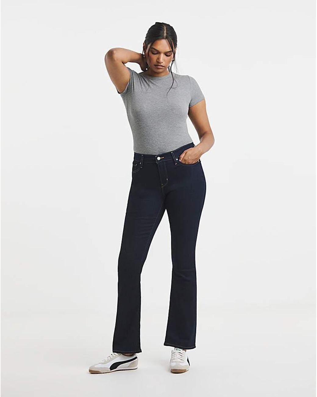 Levi's Blue 315 Shaping Boot Jean