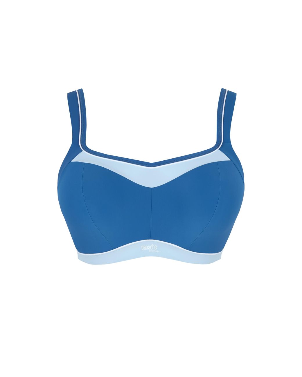 Panache Sports Blue Panache Power Wired Sports Bra