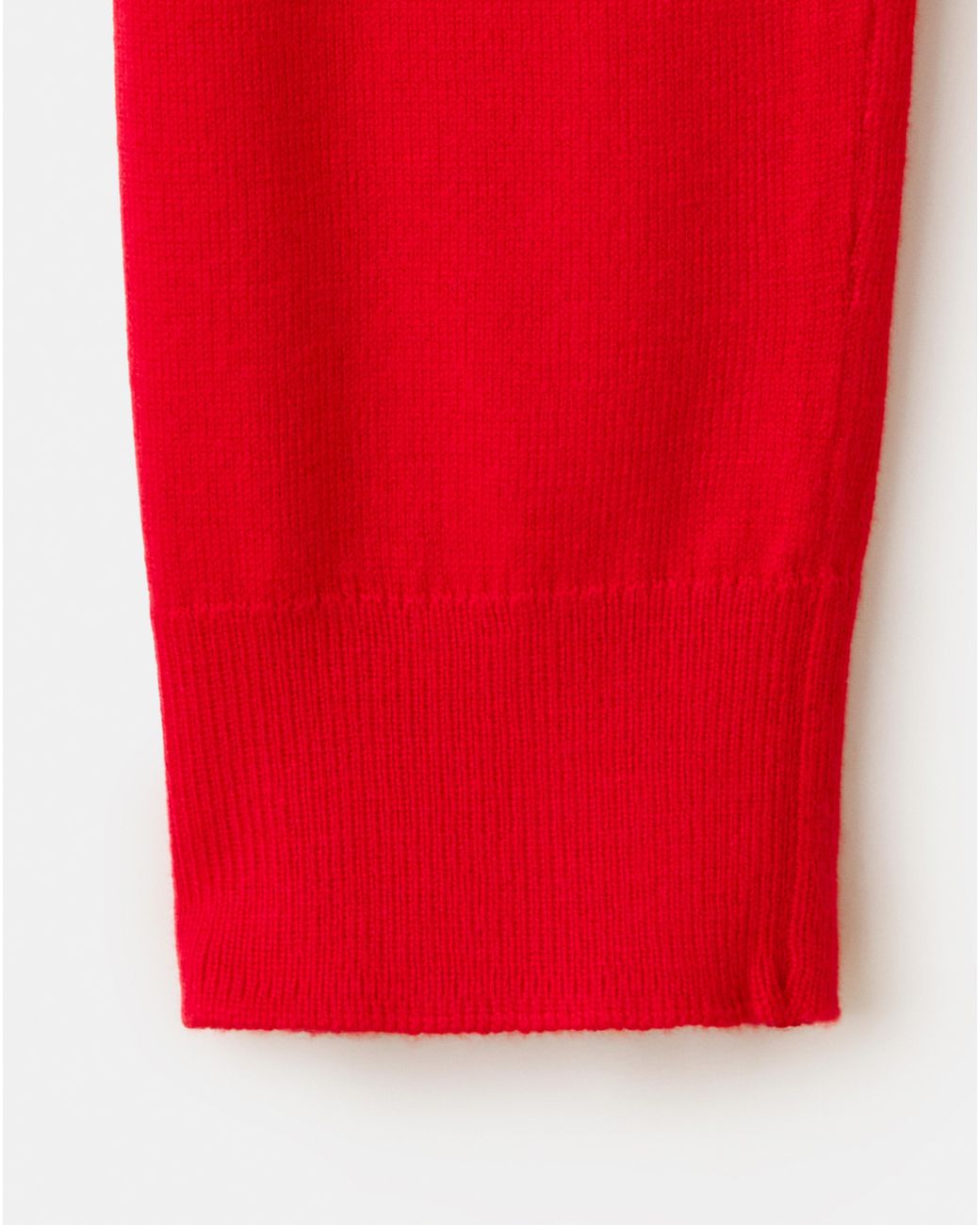 Mango Red Knitted Button Cardigan