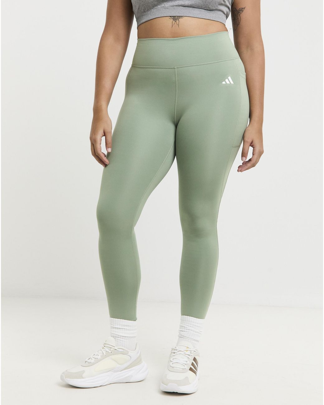 Adidas Green Training Leggings