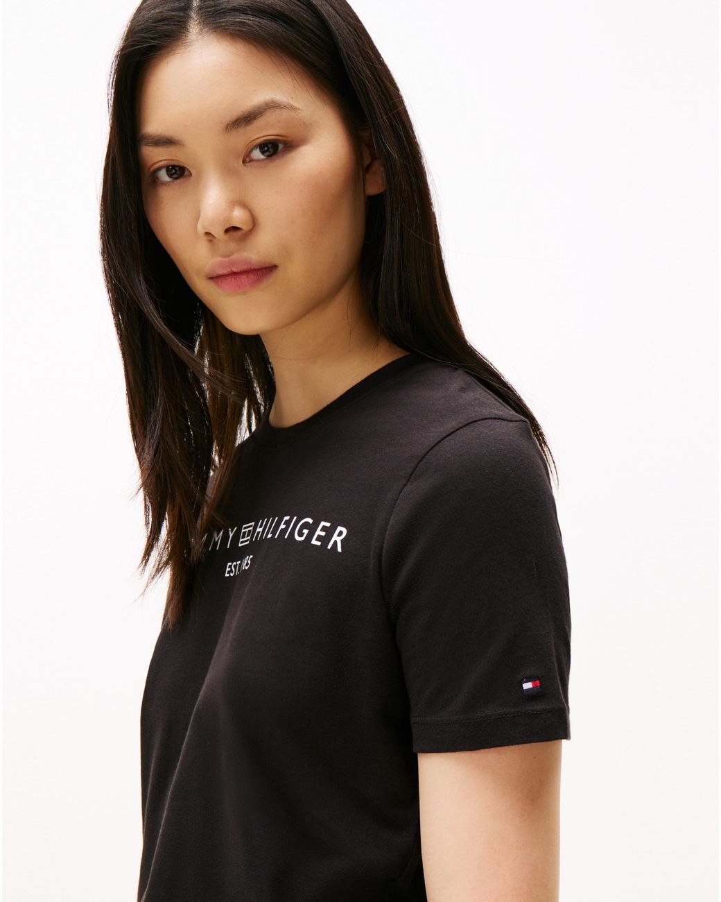 Tommy Hilfiger Black Logo T-Shirt