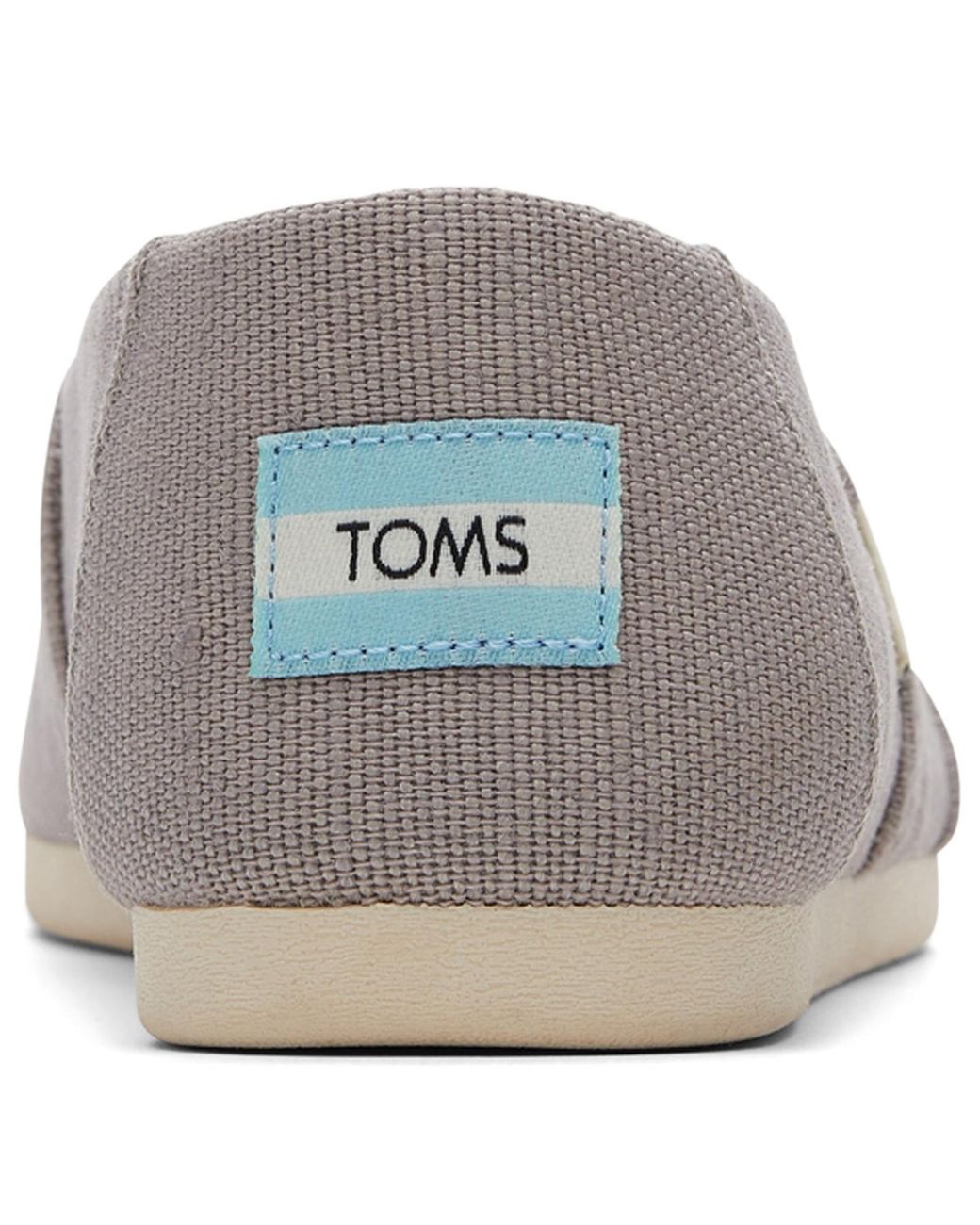 TOMS Gray Alpargata Slip On Shoe