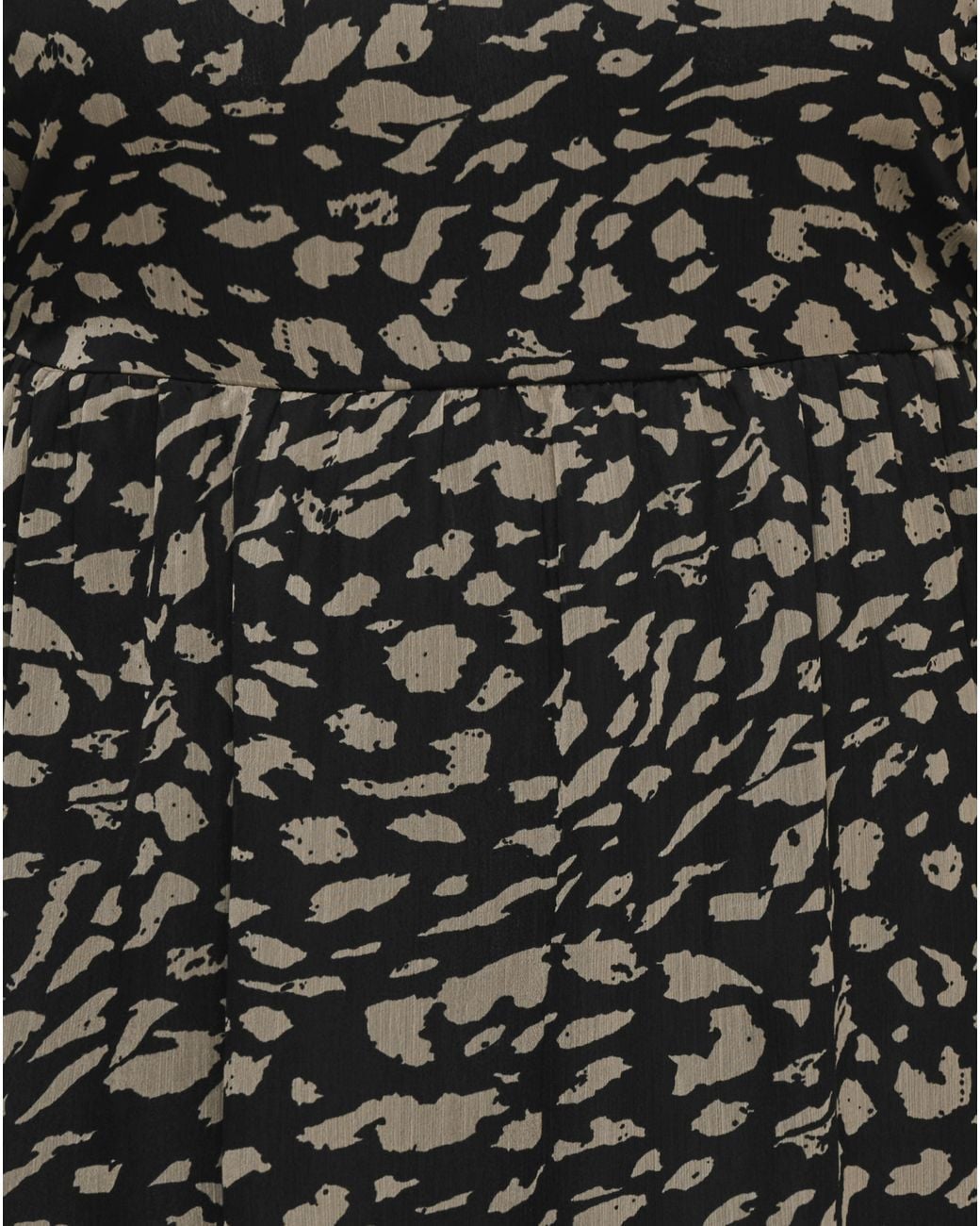 ONLY Black Leopard Spot Mini Dress