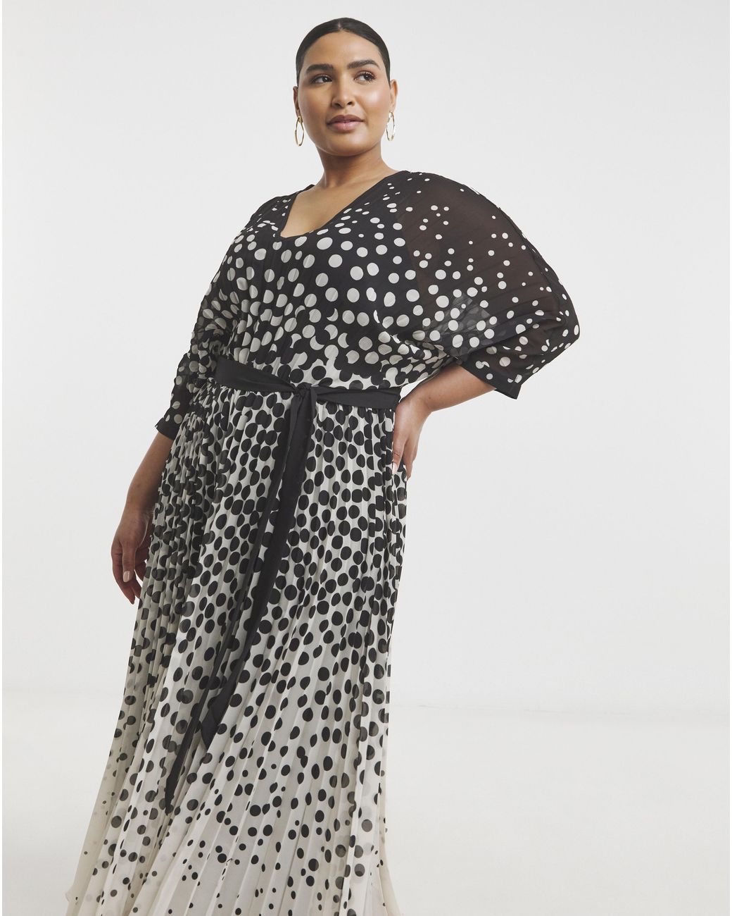 Joanna Hope Multicolor Ombre Spot Dress