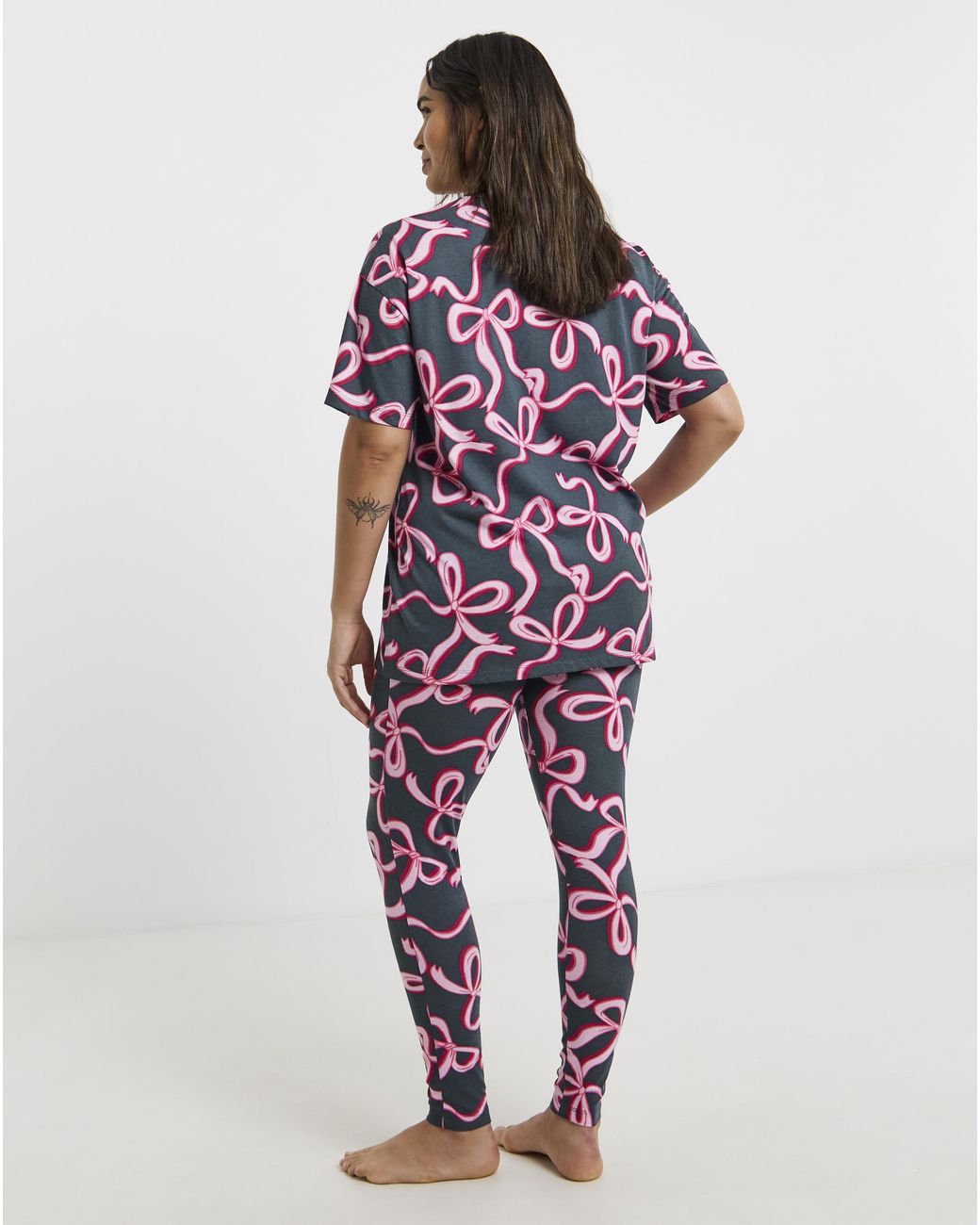 Simply Be Blue Value 2 Pack Legging Pj Set
