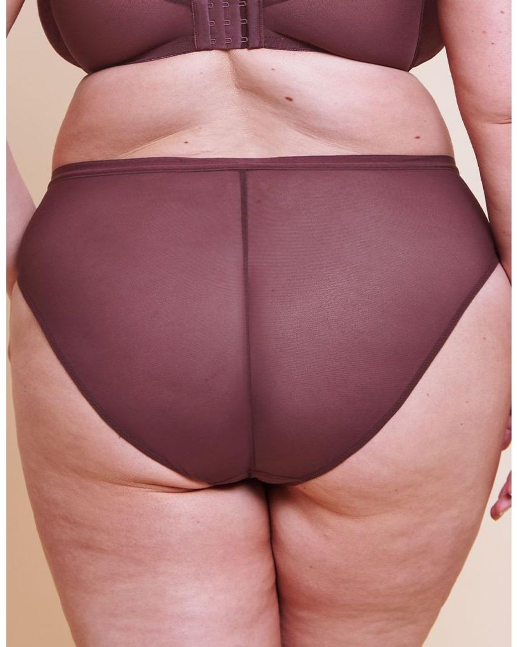 Curvy Kate Purple Wonderfull Vibe Brief