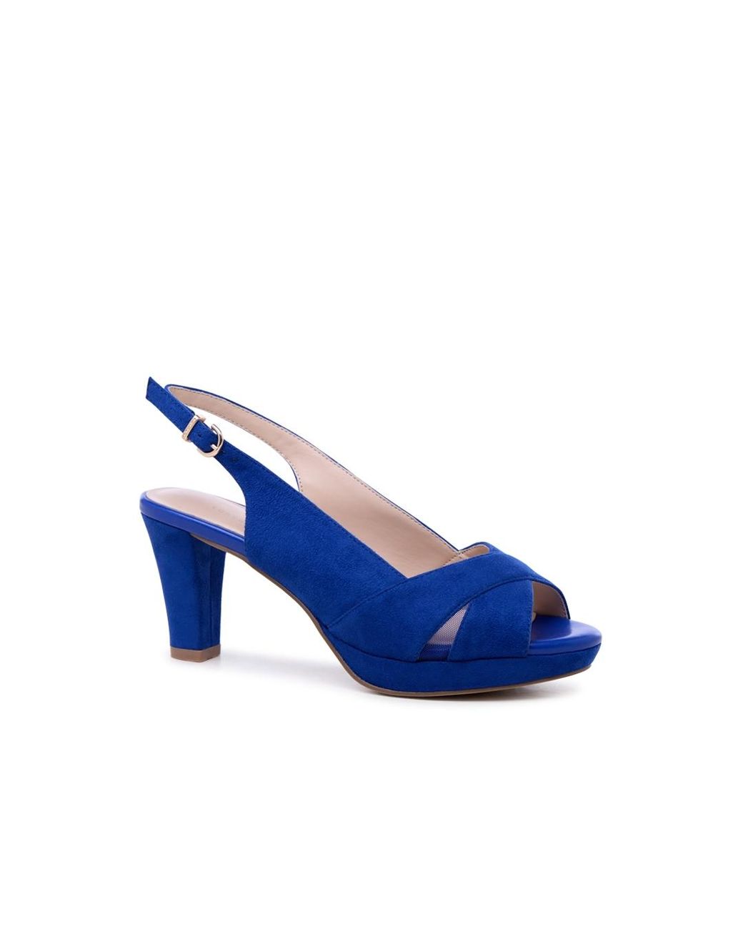 Paradox London Blue Louise Platform Heels