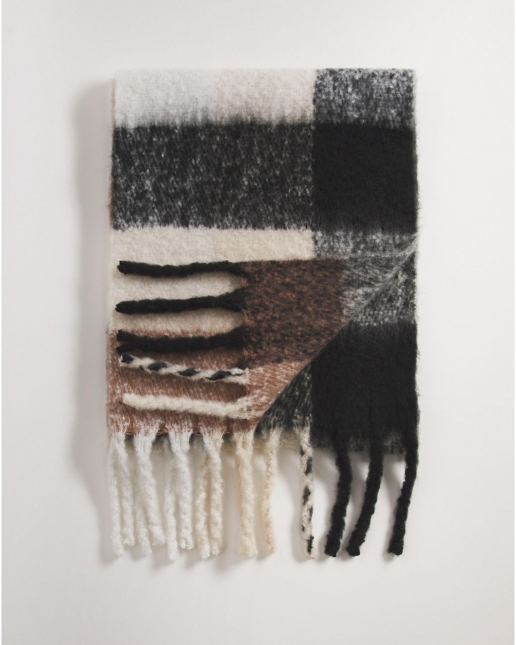 Simply Be Natural Check Scarf