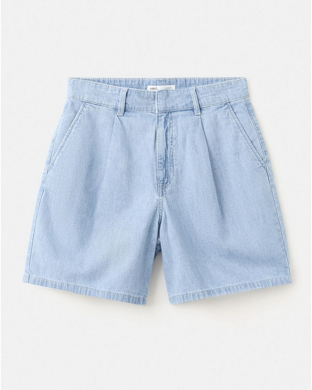 Mango Blue Bermudas Amelie