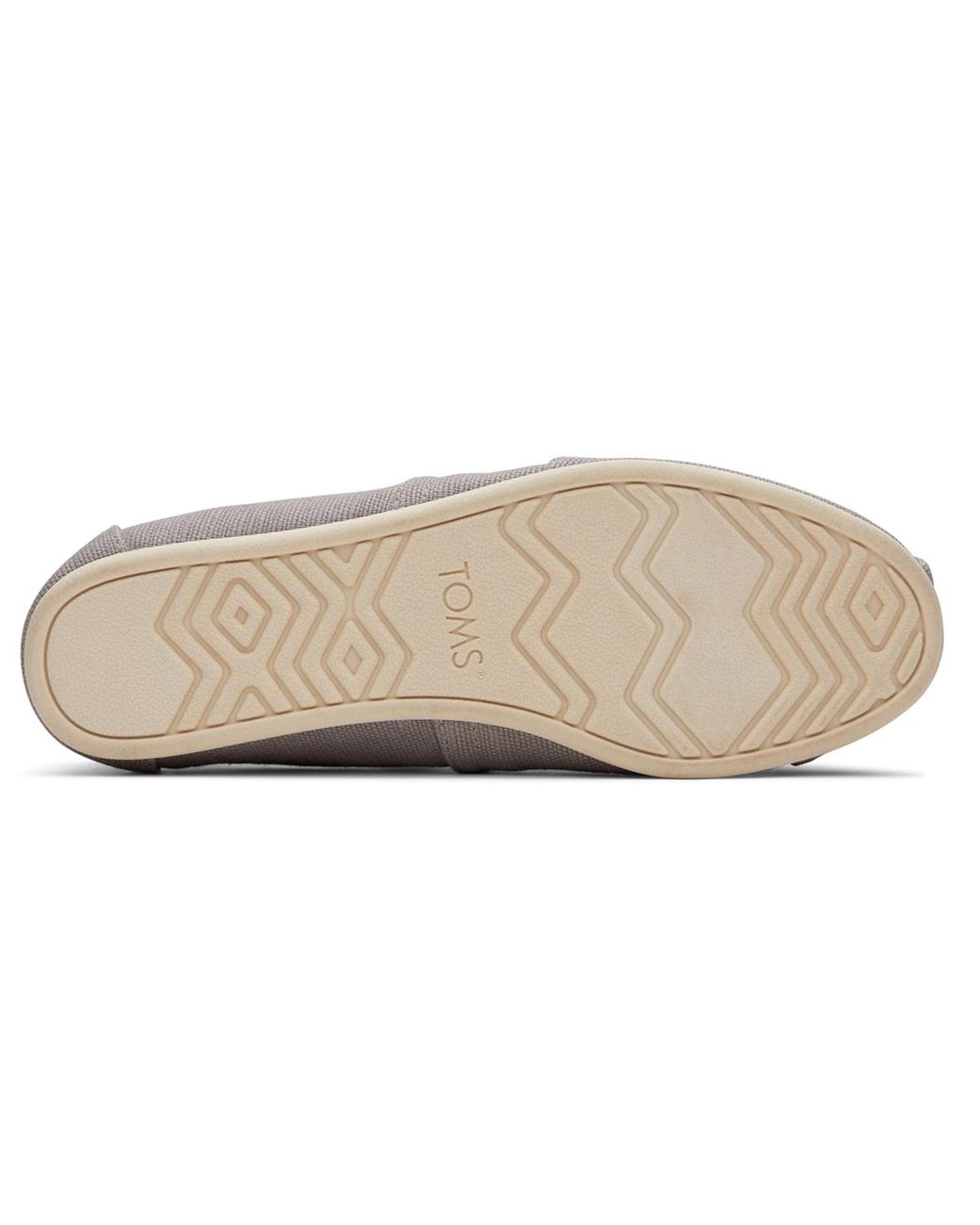 TOMS Gray Alpargata Slip On Shoe