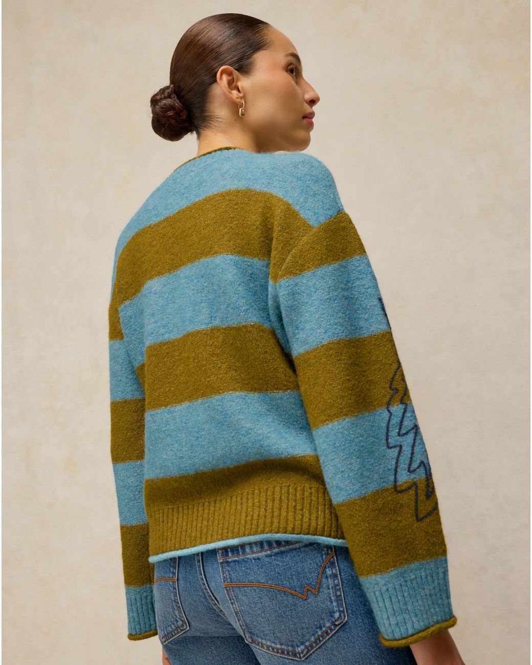 White Stuff Blue Emma Jumper