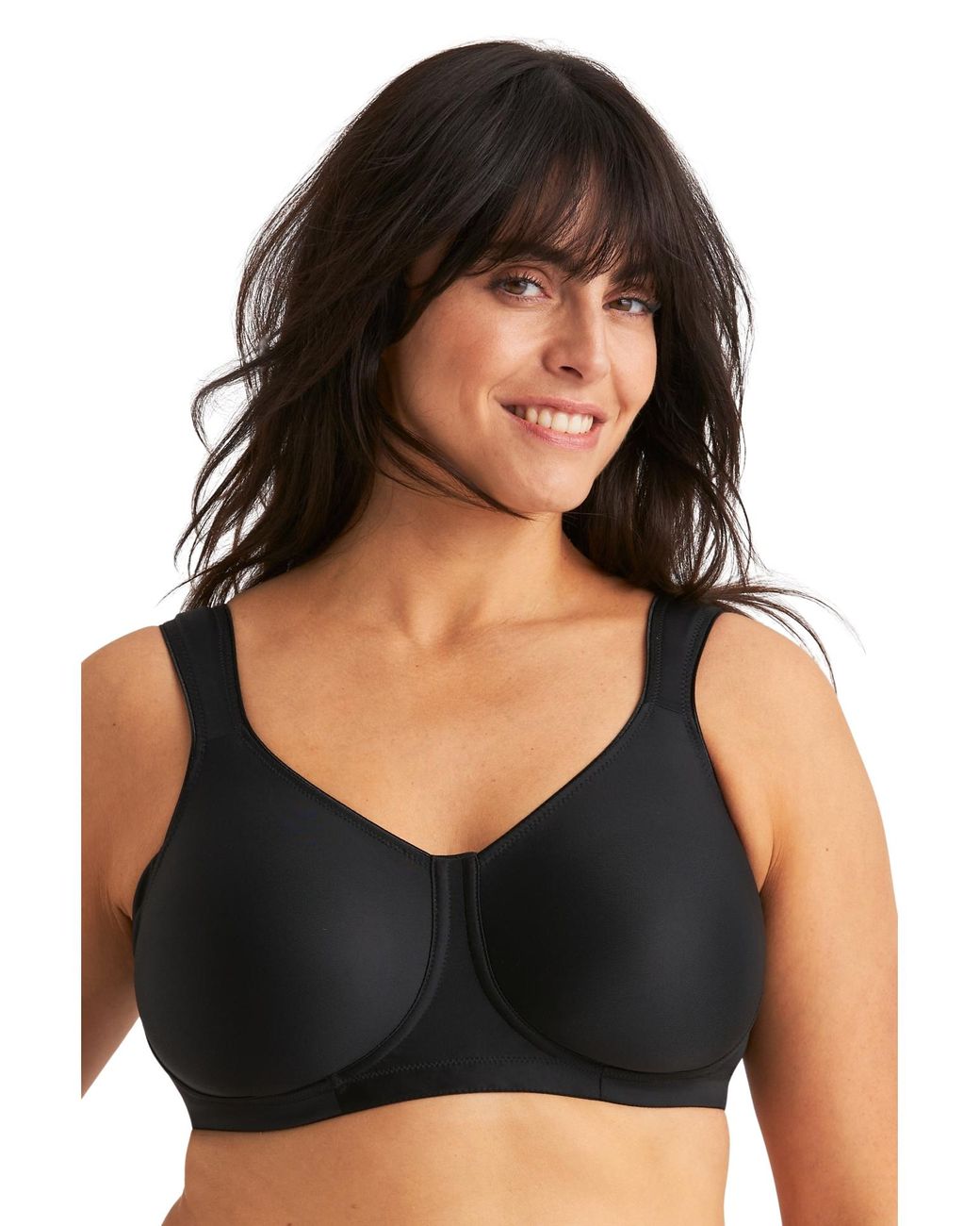 Miss Mary Of Sweden Black Miss Mary Stay Fresch Soft Comfort Bra