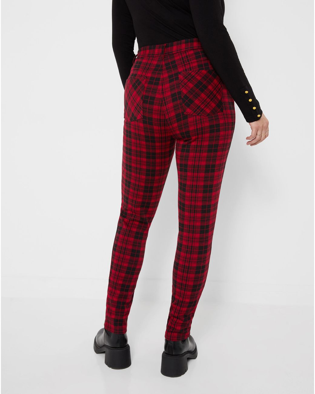 Joe Browns Blue Vivienne Check Trousers
