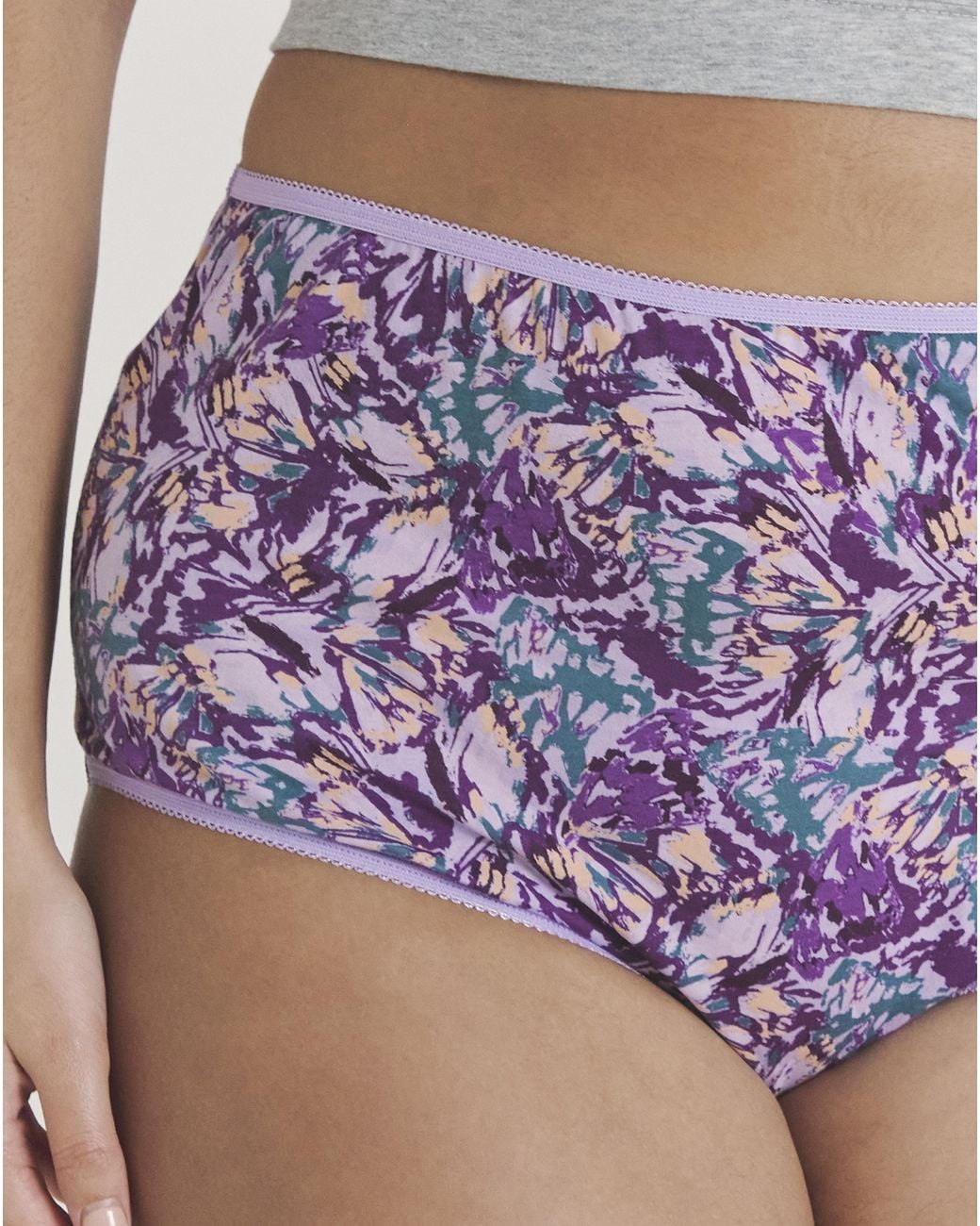 Pretty Secrets Multicolor 6 Pack Full Brief Knickers