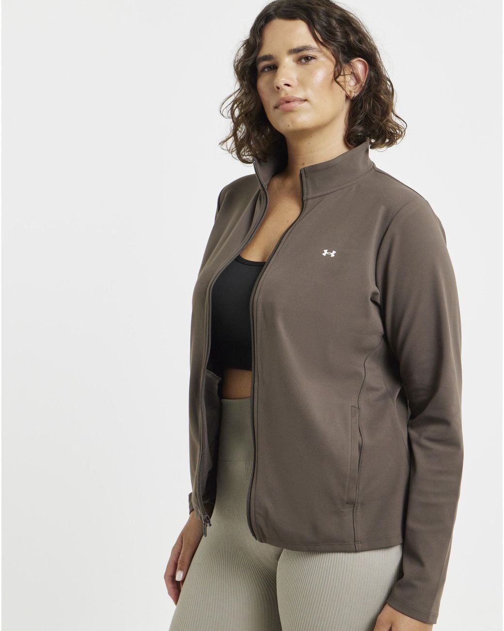 Under Armour Gray Motion Full-Zip
