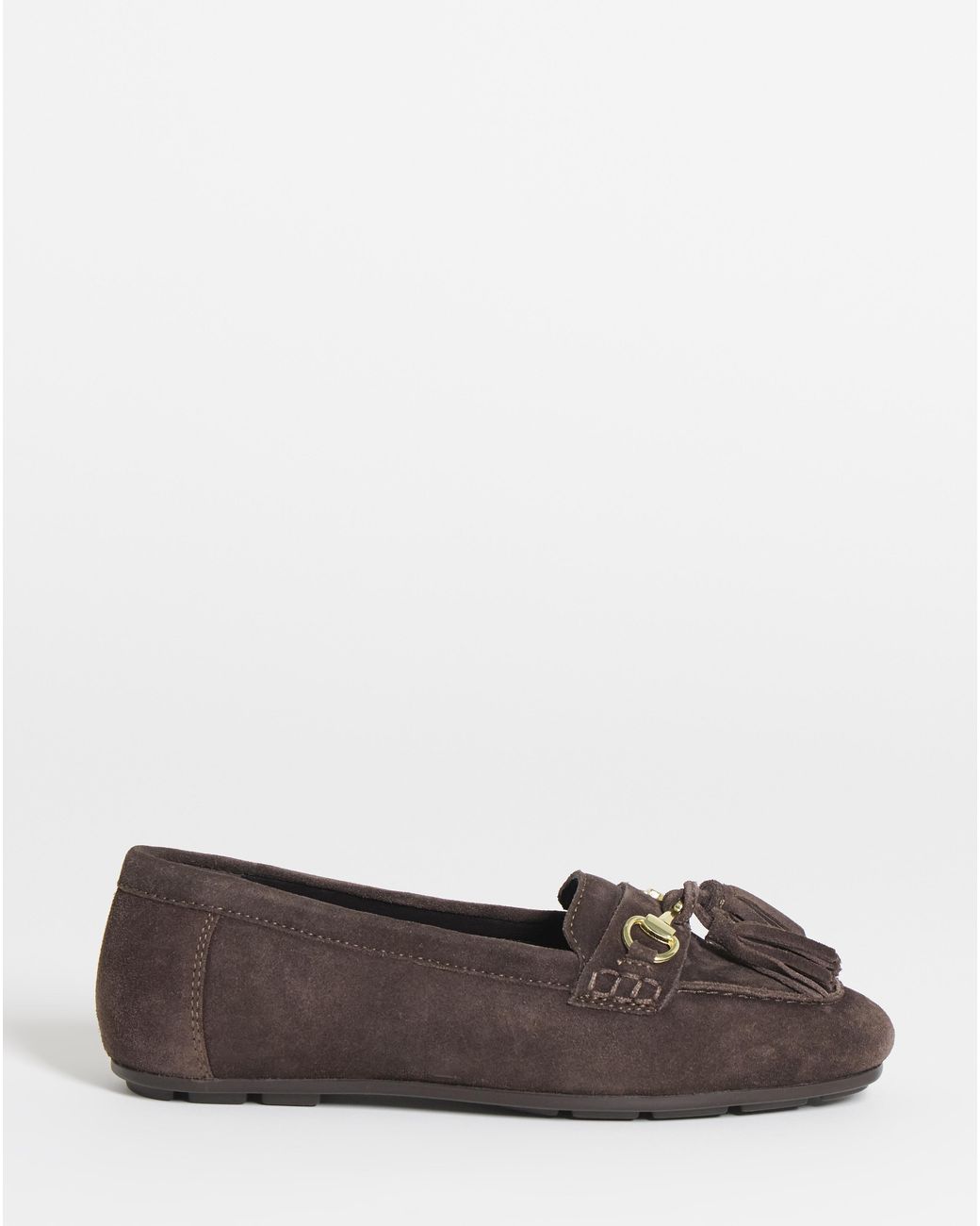 Heavenly Soles White Suede Driving Moccasin Wide