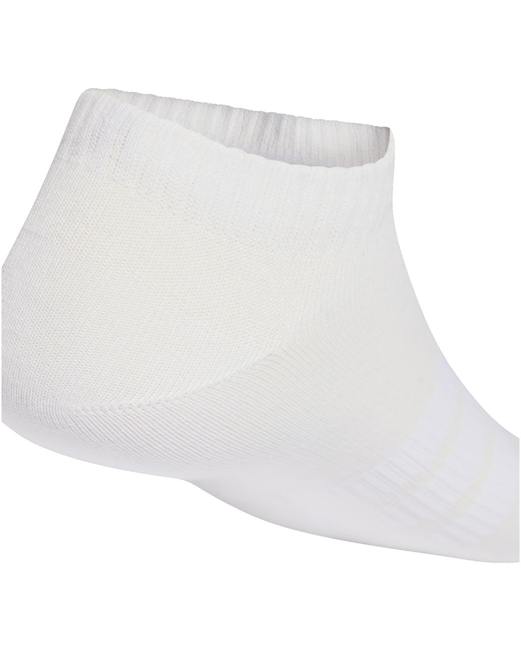 Adidas White Essential 3 Pack Trainer Socks