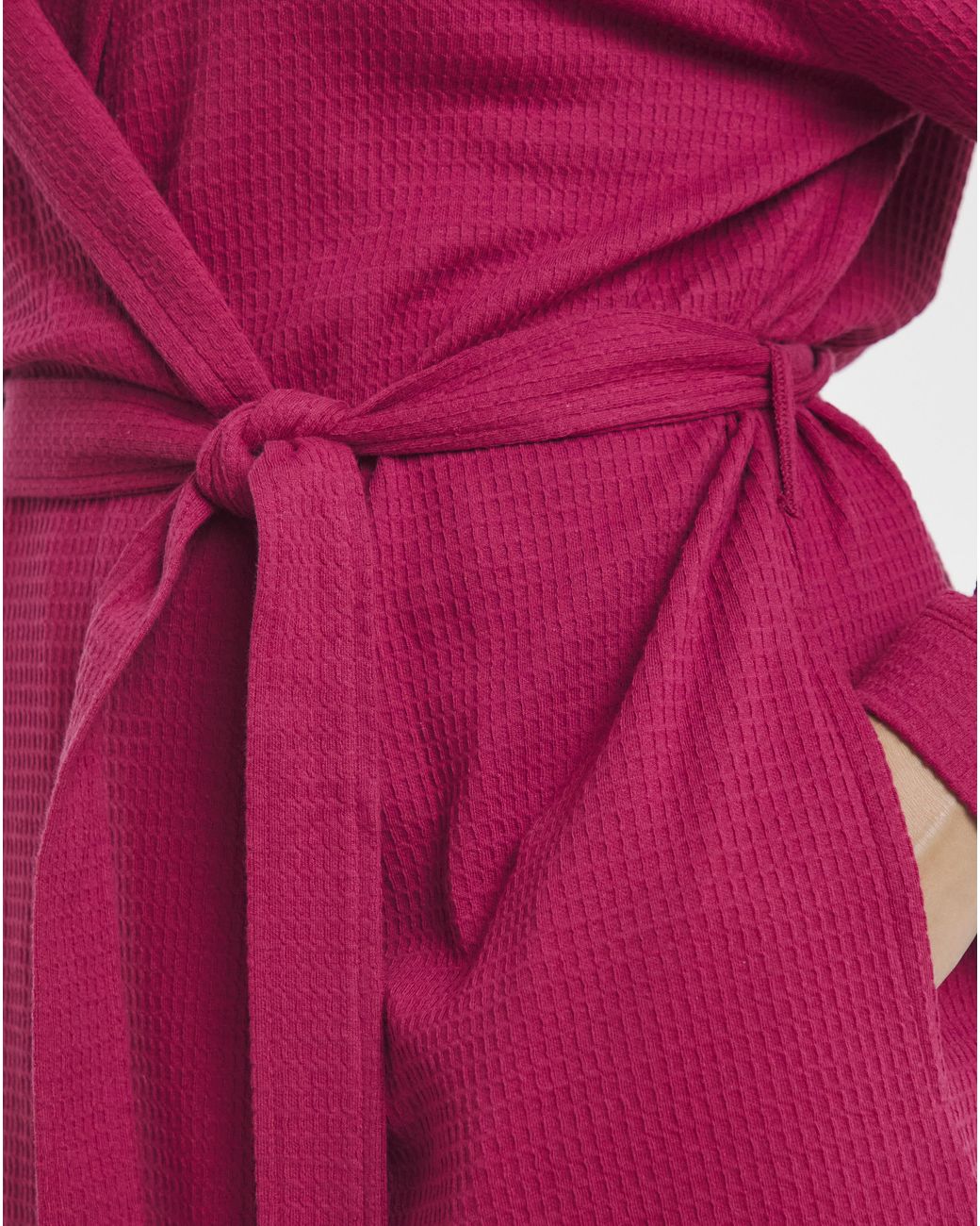 Pretty Secrets Red Waffle Gown