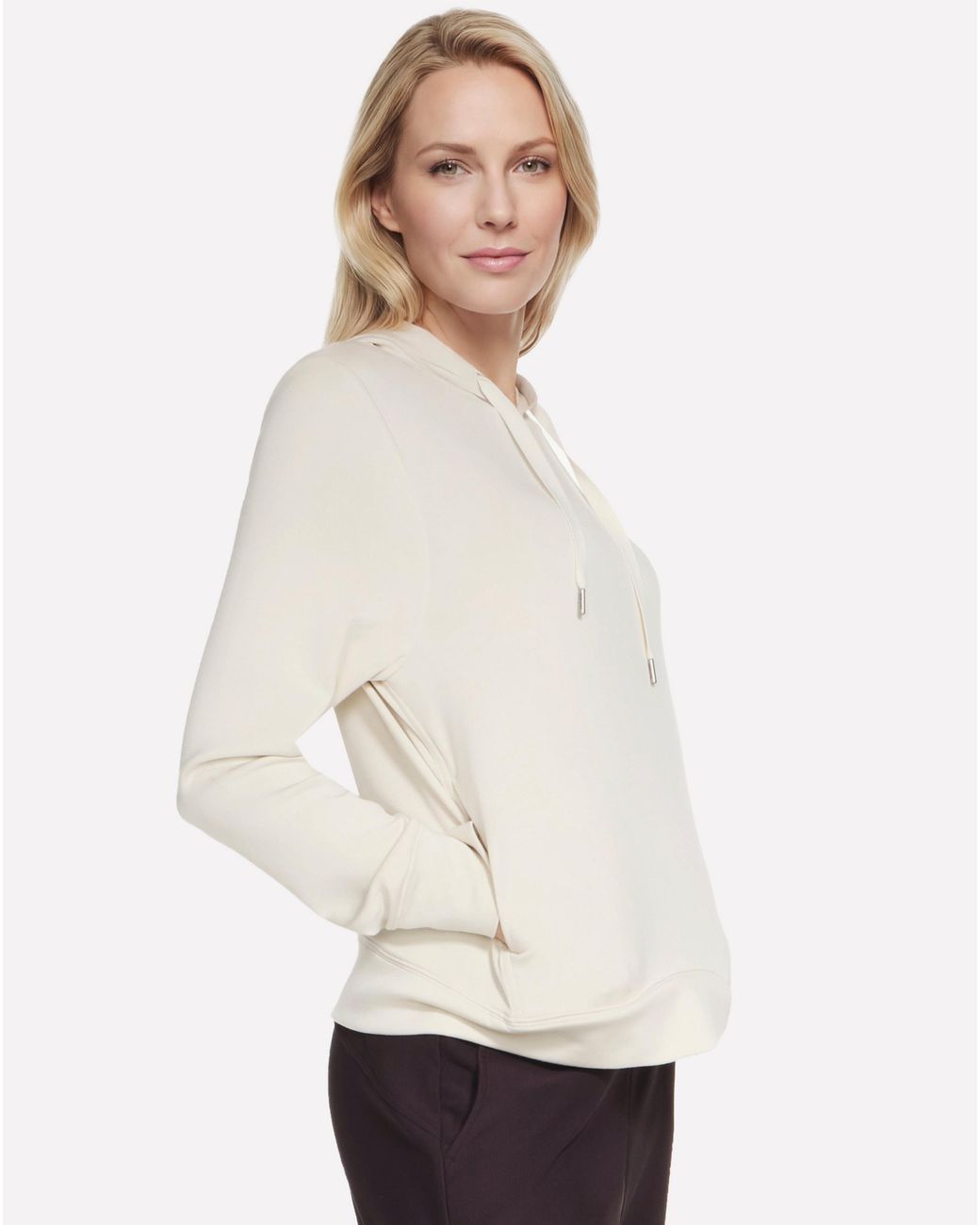 Skechers White Skechsoft Elevate Hoodie