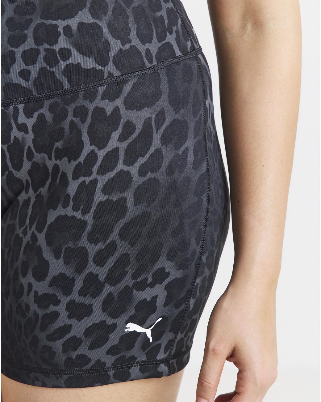 PUMA Black Essential Haze Cycling Shorts