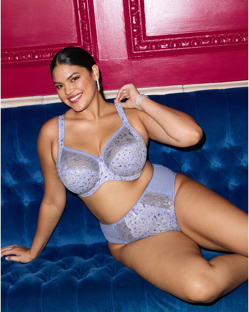 Elomi White Morgan Wired Bra