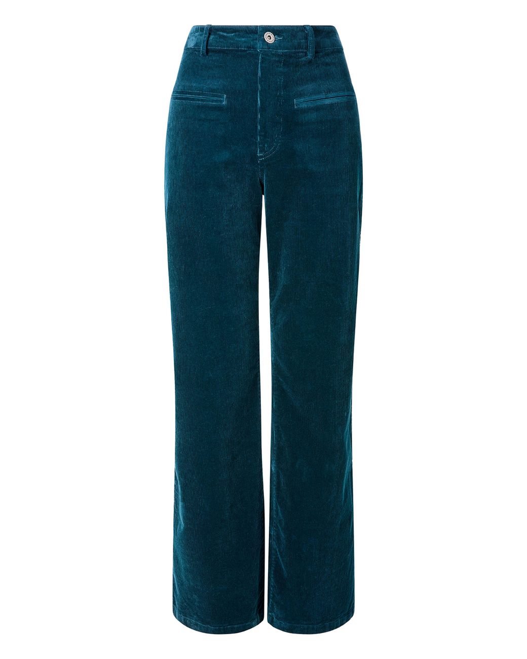 Joe Browns White Indie Cord Wide Leg Trouser