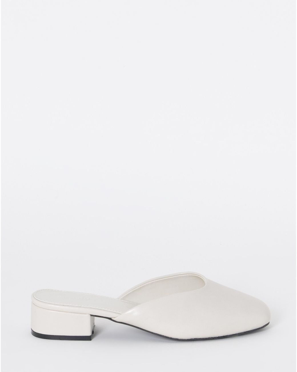 Simply Be Blue Lisa Block Heel Mules Wide Fit