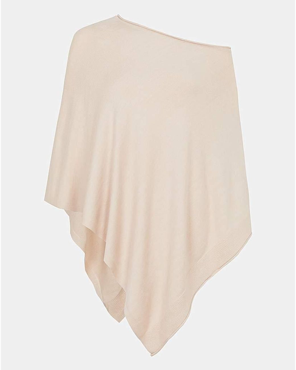 Accessorize Natural Knit Poncho