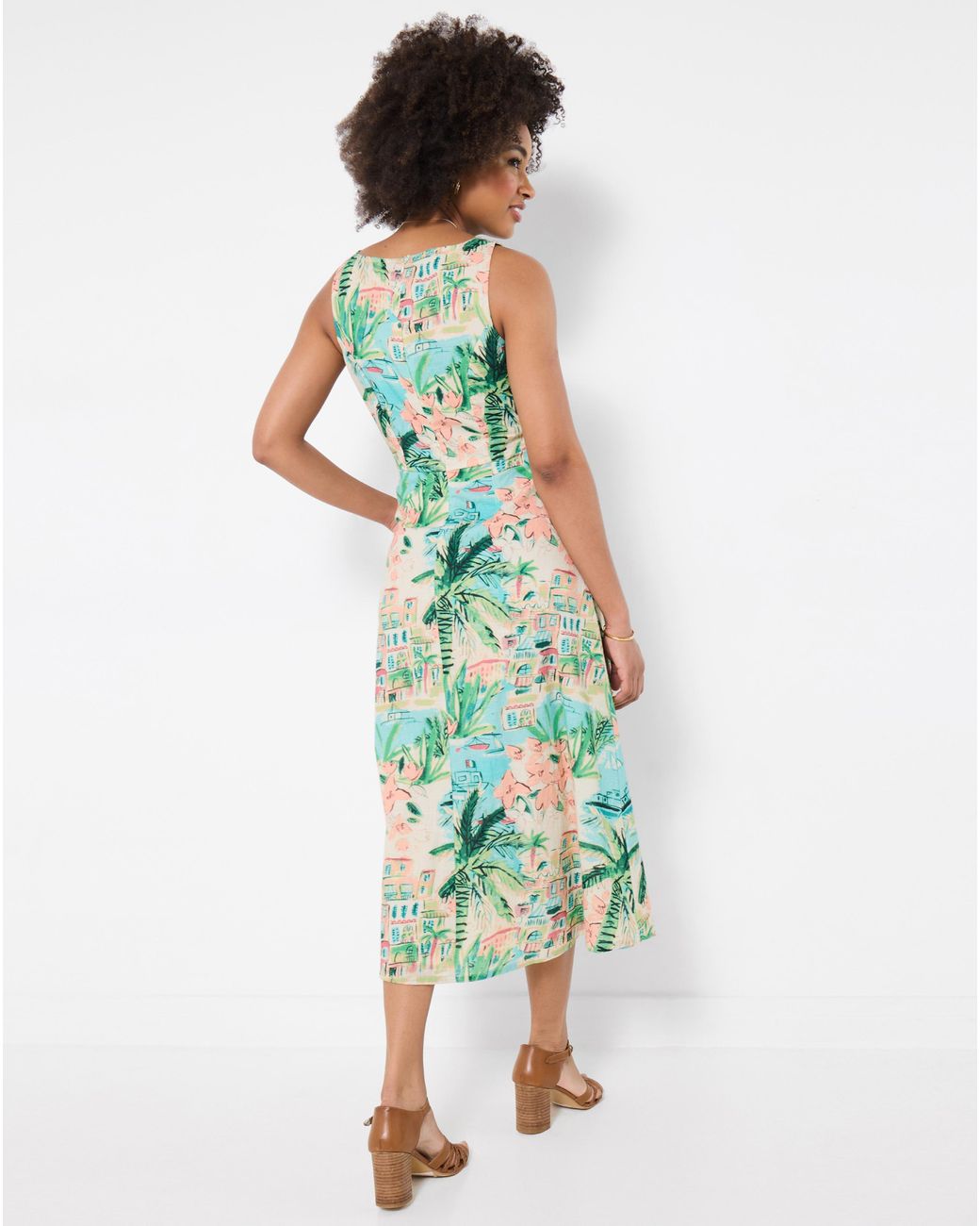 Joe Browns Green Riviera Dreams Shift Dress
